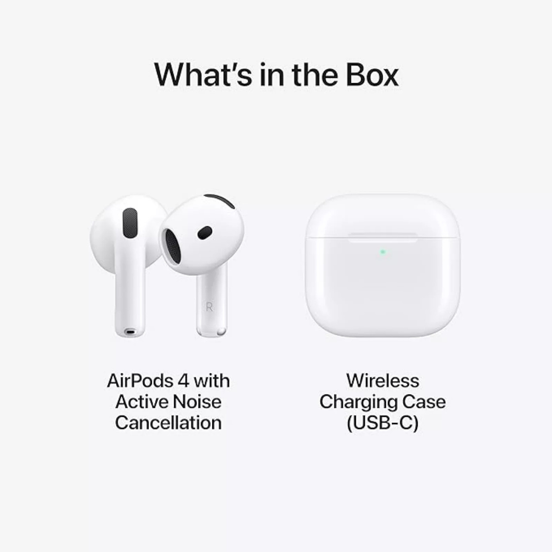 Apple AirPods 4 with Active Noise Cancellation