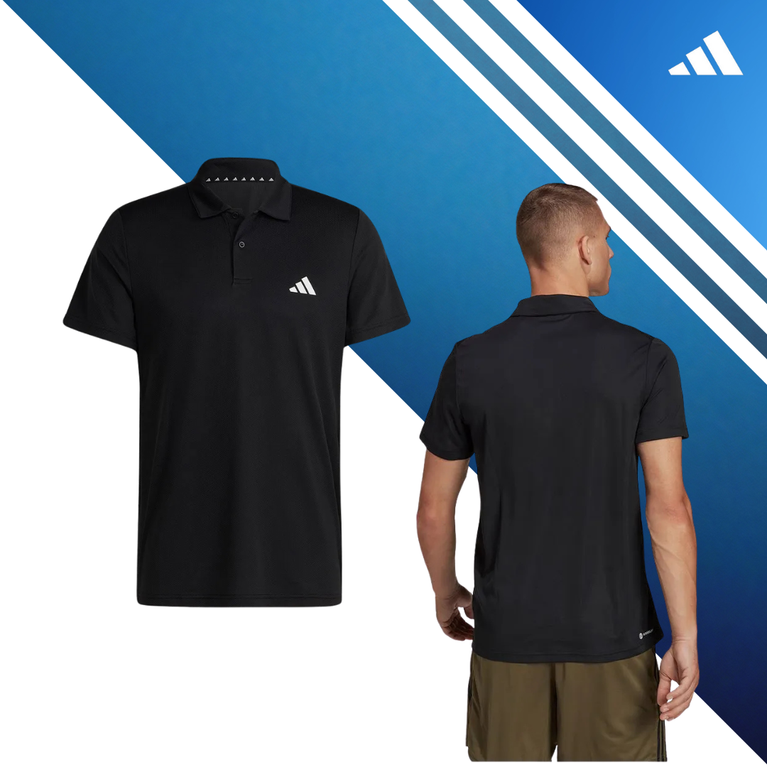 Set of 4 adidas Tr-Es Base Short Sleeve Polo
