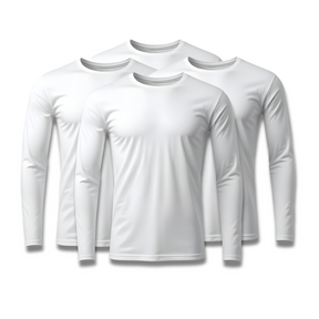 Set of 4 long-sleeved T-shirts with technology – winter promotion